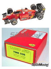 Tameo Kits TMK434: Car scale model kit 1/43 scale - Ferrari SF16-H Scuderia  Ferrari Team sponsored by Banco Santander #5, 7 - Sebastian Vettel (DE), Kimi  Räikkönen (FI) - Chinese Formula 1 Grand Prix 2016 (ref. TMK434) | SpotModel